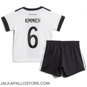 Saksa Joshua Kimmich #6 Kotipaita Lapsille MM-kisat 2022 Lyhythihainen (+ shortsit)